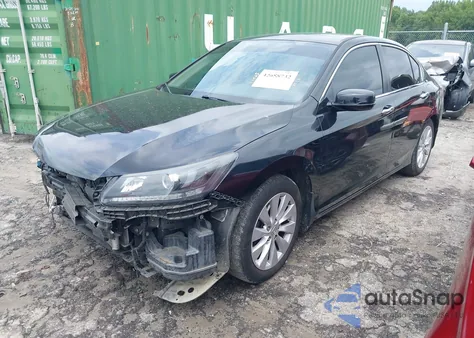 2014 Honda Accord Ex z USA, uszkodzony, nr VIN 1HGCR2F76EA139992